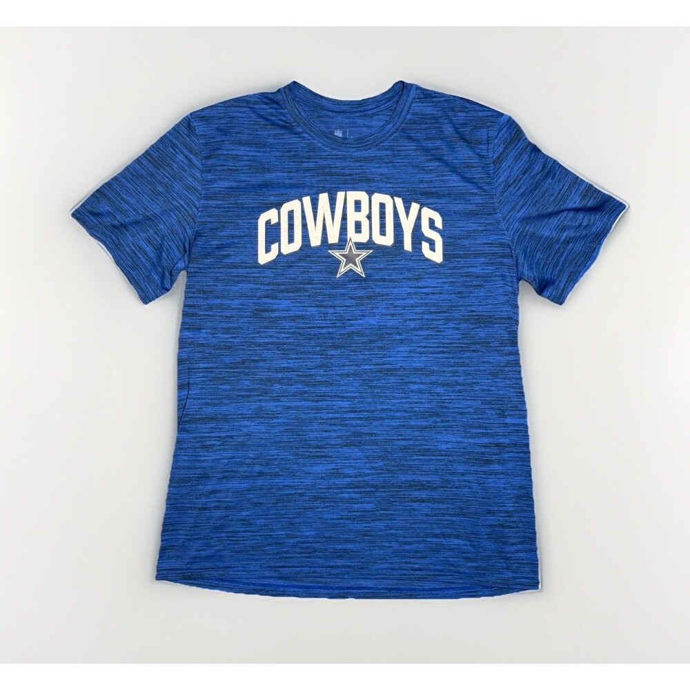 Nike Dallas‎ Cowboys T-Shirt Velocity Athletic Stack Performance Blue Size Large